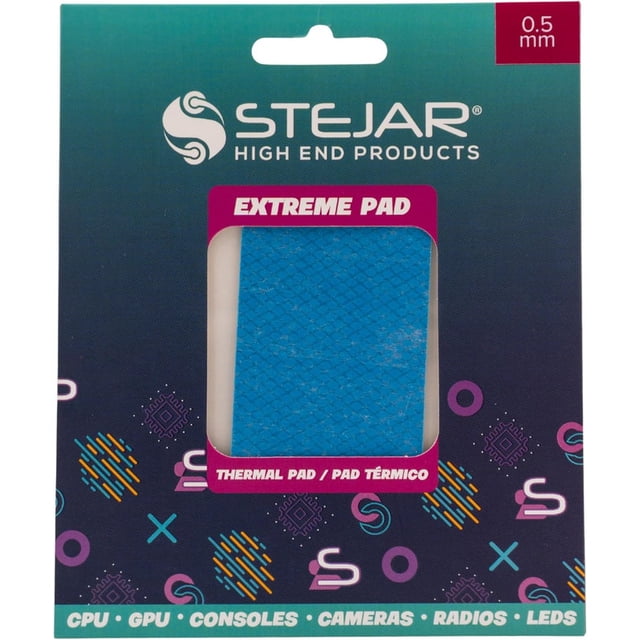 STEJAR THERMAL PAD 95X45X5.0MM 12.8 W/MK EXTREME ALTO RENDIMIENTO