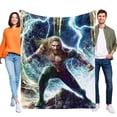 thumbnail image 1 of Aquaman anti-pilling, suave, ligera, esponjosa y acogedora de lujo para hogar y cocina – Perfecta para niños y adultos,70X110cm, 1 of 6