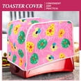 thumbnail image 3 of MERRYHAPY Toaster Dust Cover Protector Practical Design Imitation Linen Polyurethane Cloth for Housewives 1Pcs, 3 of 5