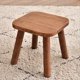 thumbnail image 5 of 1 Taburete para Cambiar Zapatos de Madera Maciza, Pequeño Color Nogal, para Sala de Estar, Entrada, Baño, Dormitorio y Cocina., 5 of 5