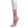 thumbnail image 5 of MUK LUKS Women's Wool Blend Crew Sock, 1-Pack, OSFM, 5 of 5