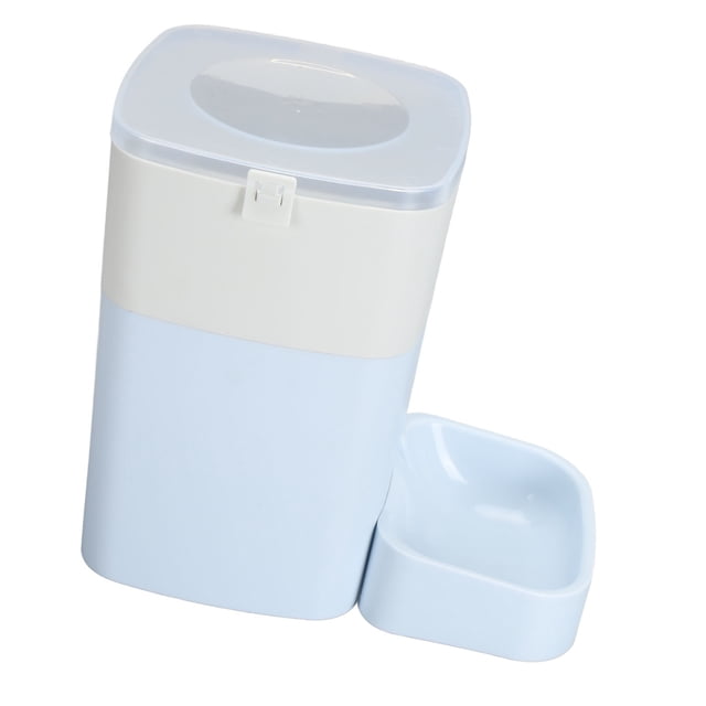 Distributeur Automatique de Nourriture pour Animaux de Compagnie Grande Capacité Design Intelligent, Distributeur de Nourriture pour Chat, Livraison de Nourriture Plus Fluide, Petit Bol de Nourriture pour Animaux avec Contrôle à Distance par Application pour la Maison