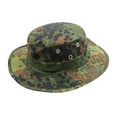 thumbnail image 2 of Bucket Hats Male Female Neutral Summer Camouflage Bucket Hats Adjustable Rope Button Fisherman Hat Bucket Hats, 2 of 3