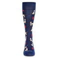thumbnail image 4 of MeMoi Men's Fire Hydrant Dog Bamboo Blend Novelty Crew Sock - Mens - Male, 10-13, Navy, 4 of 4