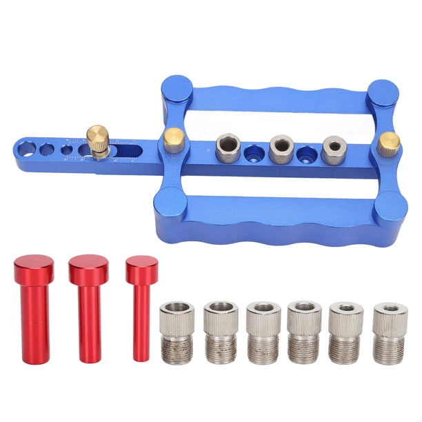 Plantilla de espigas para carpintería, perforadora de espigas de madera de 17-60mm, mejora la eficiencia, fácil de usar, resistencia al desgaste, herramienta de carpintería DIY de varios tamaños