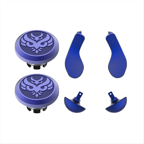 Tapas de joystick de metal con botones traseros tipo paleta compatibles con el controlador PS5 Edge Elite