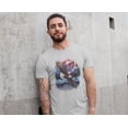 thumbnail image 2 of 4th Of July American Flag Bald Eagle Mens T Shirt, 2 of 5