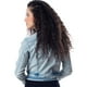 thumbnail image 2 of Chamarra Mujer Mezclilla Stretch Acid Wash Claro, 2 of 6