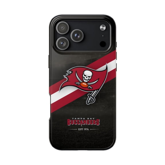 iPhone Tough Case - Buccaneers Tampa Bay Football Home Fan Brady Bucs Logo - iPhone 17 Pro Max