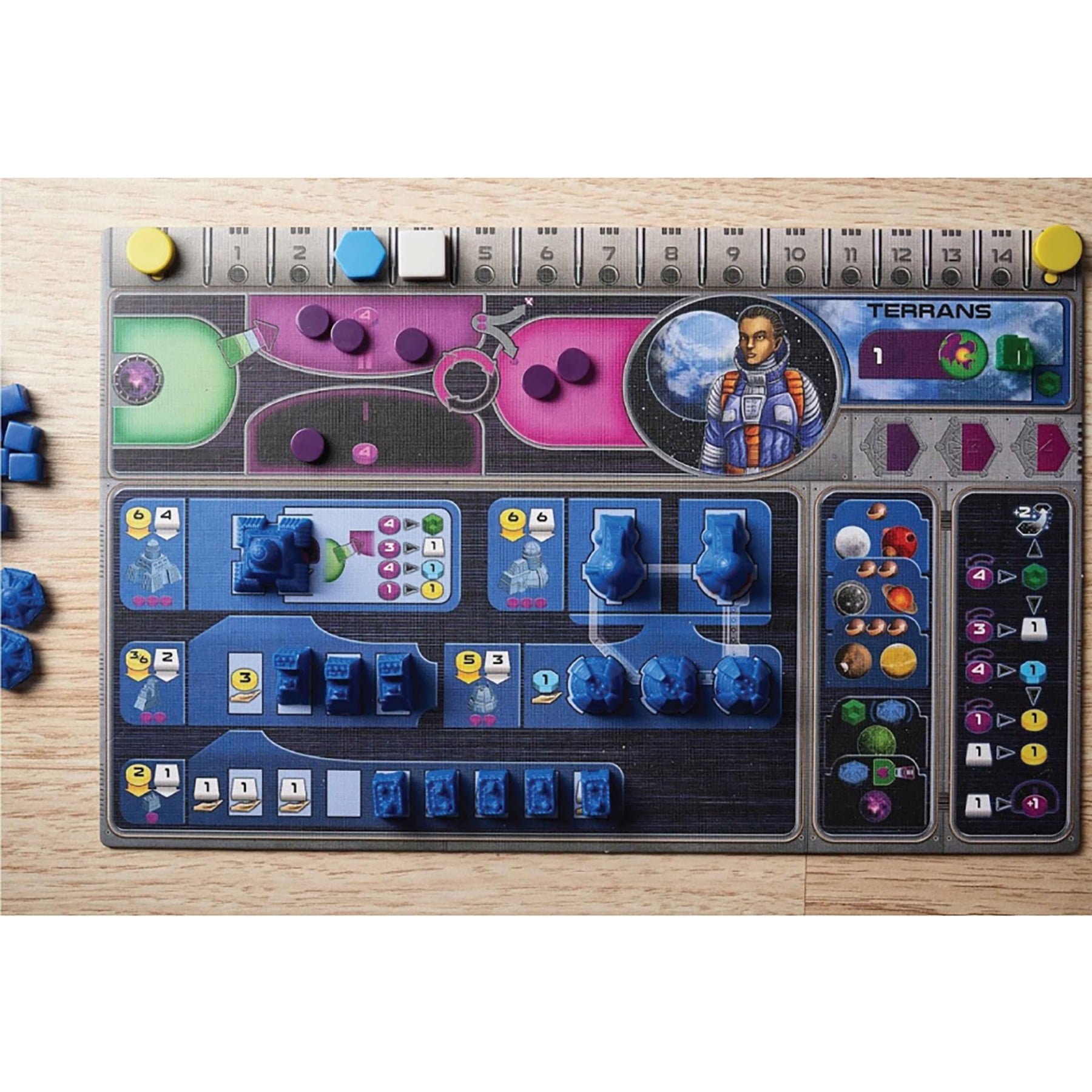 Capstone Games: Gaia Project - Strategy Board Game, 1-4 Players, Ages 14+, 120 Min