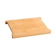 thumbnail image 4 of Tabla de cortar de bambú, tabla para cortar frutas y verduras, con bandeja para almacenar alimentos Doble placa, 4 of 9