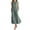 B-Green, variant on Jinhomg Summer Dresses for Women 2025 Casual Fit U Neck Cotton Linen Dress Lightweight Comfy Solid Sleeveless Maxi Sundresses with Pockets Khaki L