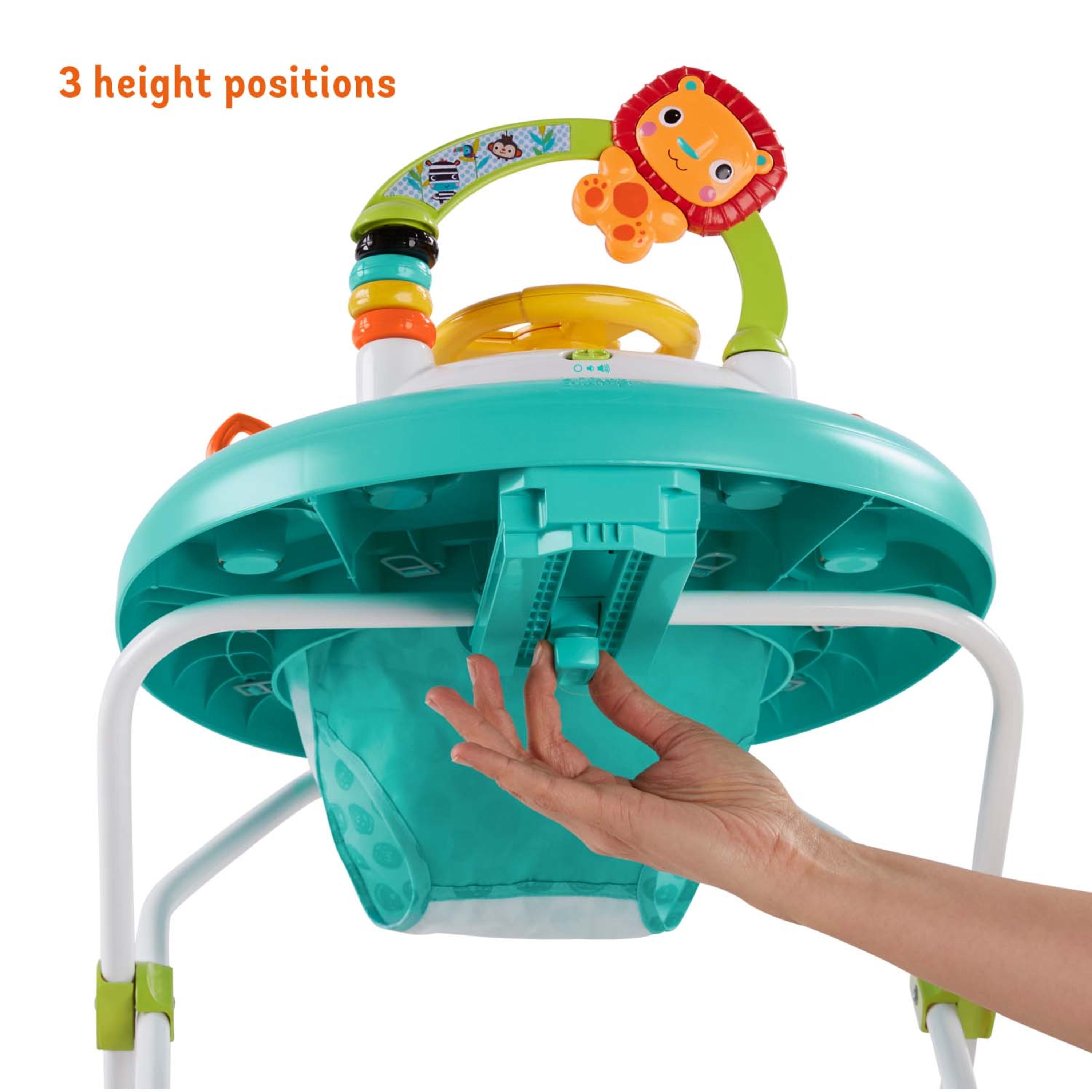 Bright Starts Adjustable Baby Walker with Activity India