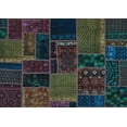 thumbnail image 1 of Ahgly Company Indoor Rectangle Oriental Light Blue Modern Area Rugs, 5' x 8', 1 of 4