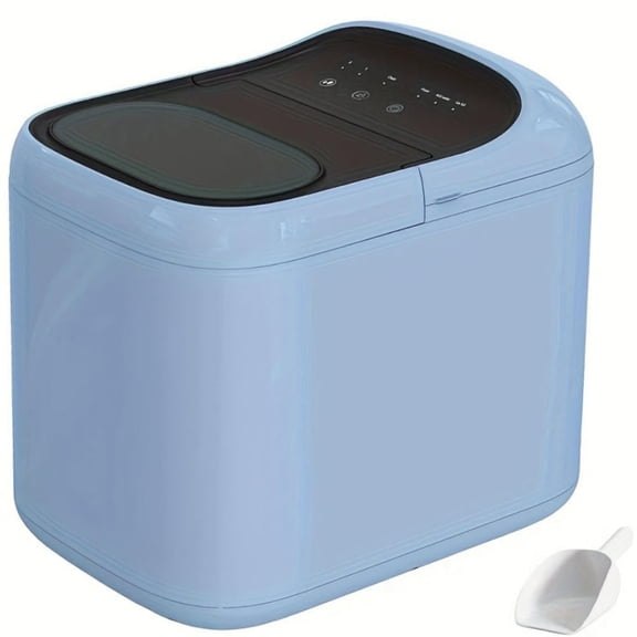 33lbs Ice Maker with UV Cleaning, One-Touch Portable Countertop Ice Machine, Blue