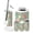 Color 3, variant on Bathroom Accessory Set 6 Piece Autumn Maple Leaves Seamless Trash can, Toothbrush Holder, Toothbrush Cup, Soap Dispenser, Soap Dish, Toilet Brush Holder
