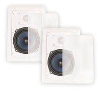 Blue Octave LW52 In Wall Speakers Home Theater Surround Sound 2-Way Speaker Pair
