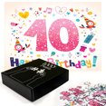 thumbnail image 2 of Ambesonne Number Jigsaw Puzzle Durable Cardboard, 1 Years Birthday, 1000 pcs, Multicolor, 2 of 5