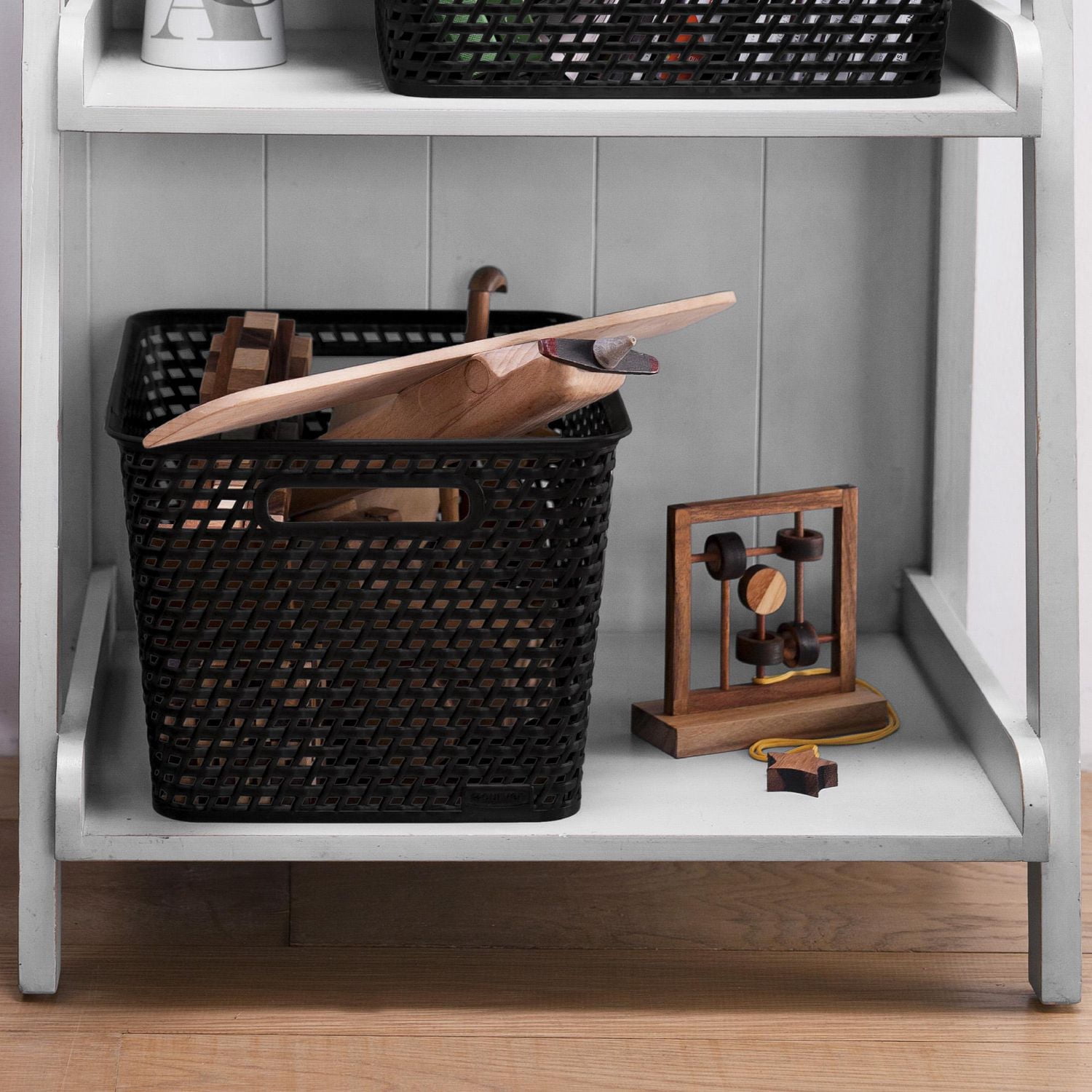 Mia Basket, Large, Decorative Storage Basket