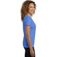 thumbnail image 2 of District Made Women's Short Sleeve Poly-Cotton V-Neck T Shirt - DM1190L, 2 of 4