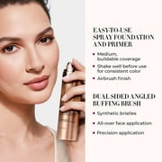 Luminess Silk Airbrush Starter Kit: with Foundation, 2 fl oz, Primer, 1.66 fl oz & Buffing Brush