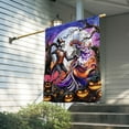 thumbnail image 2 of FLAGWIX Skeleton Couple Dancing Halloween Flag MLN3807F Garden Flag 11.5" x 17.5" - Decorative Indoor Outdoor Flag, 2 of 6