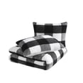 thumbnail image 6 of CANNON Cozy Buffalo Check Black Twin/Twin XL 2 Piece Comforter Set, Oeko-TEX Certified, 6 of 7