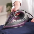 thumbnail image 3 of Russell Hobbs Plancha de vapor, suela antiadherente de cerámica, 195 g, vapor variable de 50 g, depó, 3 of 14