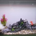thumbnail image 3 of Unique Bargains Aquarium Landscape Mountain Decoration Artificial Aquatic Terrariums Stone Gray Green 5.51", 3 of 7