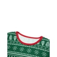 thumbnail image 6 of Aunavey Family Matching Christmas Pajamas Xmas Tree Jammies Clothes Sleepwear Long Sleeve Pjs, 6 of 8