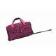 thumbnail image 1 of Bolsa de Lona Rockland Magentaleopar con Ruedas, 1 of 2