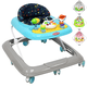 thumbnail image 1 of Andadera para Bebé Luz y Sonido Juguetes Interactivos Altura Ajustable Plegable Ruedas de Goma Apta desde 6 meses y hasta 12 kg - Azul, 1 of 6