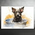 thumbnail image 2 of Belgian Laekenois Dog Canvas Bathroom Décor - Unique Bath Wall Decor - Modern Canvas Bathroom Wall Art - Room Decor - Bathroom Decorations - Restroom Sign - Wall decor living room, 2 of 4