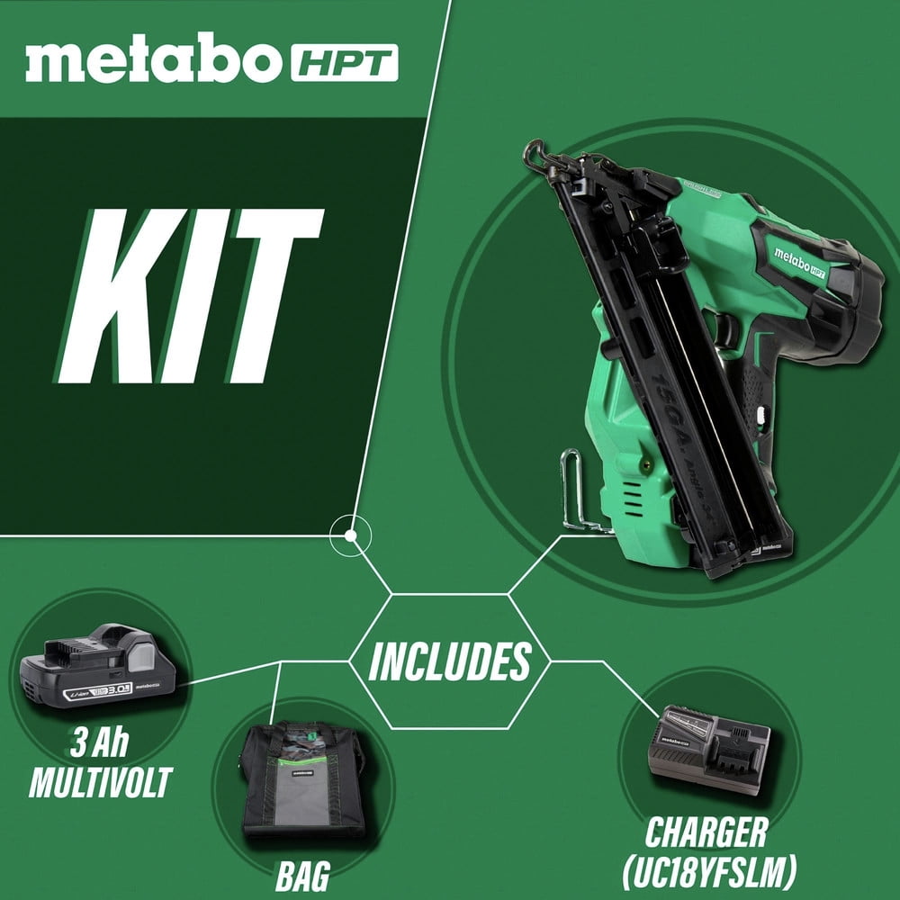 18V 15 Gauge Cordless Brushless Lithium-Ion Finish Nailer