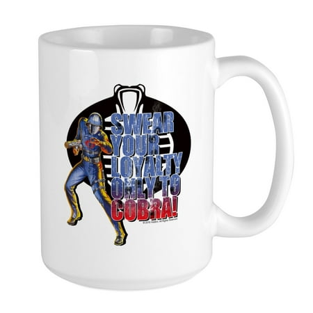 

CafePress - Cobra Commander Mugs - 15 oz Ceramic Large Mug