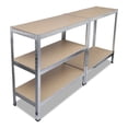 thumbnail image 3 of vidaXL Storage Rack Garage Storage Shelf 10 pcs, 3 of 6