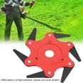 Lawn Mover Head Trimmer For Grass Brush Cutter Swing Metal Blade Weed
