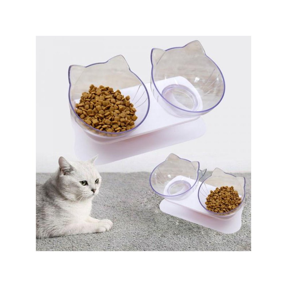 AntiVomiting Orthopedic Pet Bowl Nonslip Tilt Pet Cat Dog Food Water