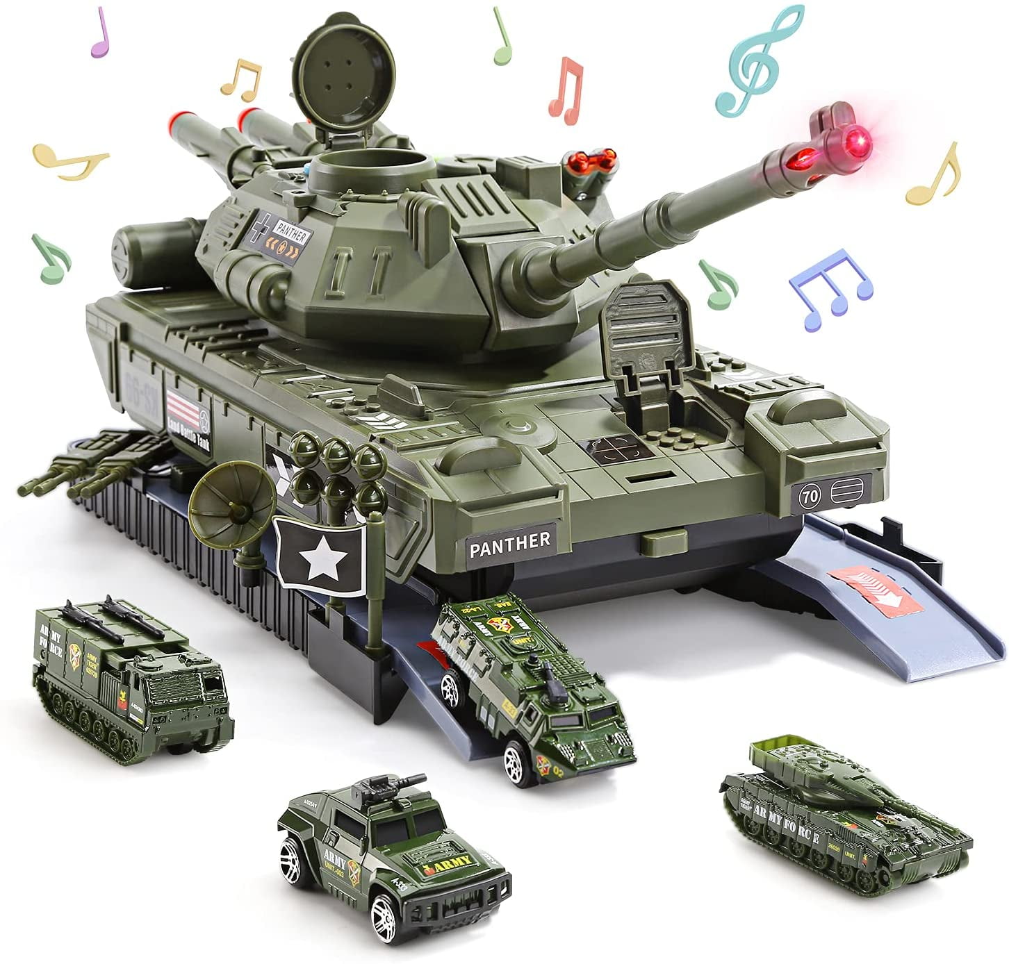 KIDS TOY ARMY TANK DIY TAKE A APART CONSTRUCTION MILITARY SOLDIER HOBBY CRAFT 