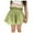 Olive Green, variant on Odeerbi 2-8 Years Toddler Girls Skorts Summer Cotton Shorts Breathable Solid Color Loose Culottes Shorts