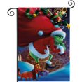 thumbnail image 1 of Navidad: Bienvenidos a Villa Quién-bandera de jardín temática. Regalo perfecto para fans, amigos y familiares, ideal para actividades al aire libre y decoración de fiestas.28CM*45CM, 1 of 5