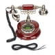 thumbnail image 3 of Teléfono fijo retro NikouMX CT‑8026 Teléfono antiguo con cable, 3 of 8