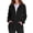 Black, variant on Womens Oversized Hoodies Lightweight Color Block Sweatshirts for Women Casual Hooded Shirts
