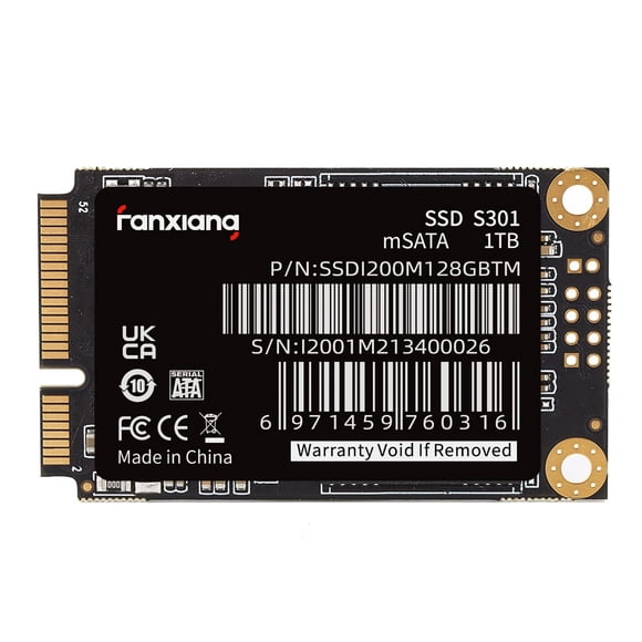SSD fanxiang S301 mSATA Mini SATA III 6 Gb/s 3D NAND de 2 TB