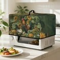thumbnail image 2 of TSOVTHRID Rooster Sunflower Pumpkin Print Convection Oven Cover, Dust Proof Smart Microwave Dust Covers Protector for Countertop Decorations Toaster Oven Cover, 20.9"W x 15.7"D x 12.4"H, L, 2 of 7