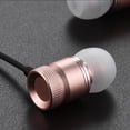 thumbnail image 4 of Puerto tipo C In-ear Super Bass Control de línea Auricular Teléfono Aleación de aluminio Auriculares Micrófono Auriculares con cable Inevent PJ7354-03, 4 of 6