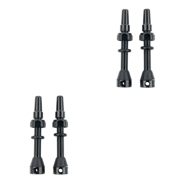 Greeniant Pack of 2 Tire Valve Stem Tubeless Part Supplies Nozzle Installation Biking Bikes Wear-resistance Tires Core Replaced Handy Type2
