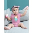 thumbnail image 2 of Girl Holding A Ball Bodysuit Infant -Image by Shutterstock,  24 Months, 2 of 4