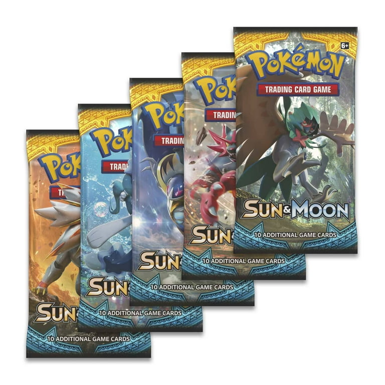 Pokemon Trading Card Game-Original New Sun and Moon Booster Pack