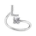 thumbnail image 1 of TIMIFIS Rings Knuckle Stacking Rings Women's Fashion Opening Ring Couple Ring Opening Letter Ring Jewelry Rings for Women;Teen Girls;Man - Summer, 1 of 1